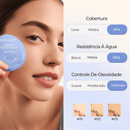 Pó Facial Antirrugas e Matificante - SACE LADY